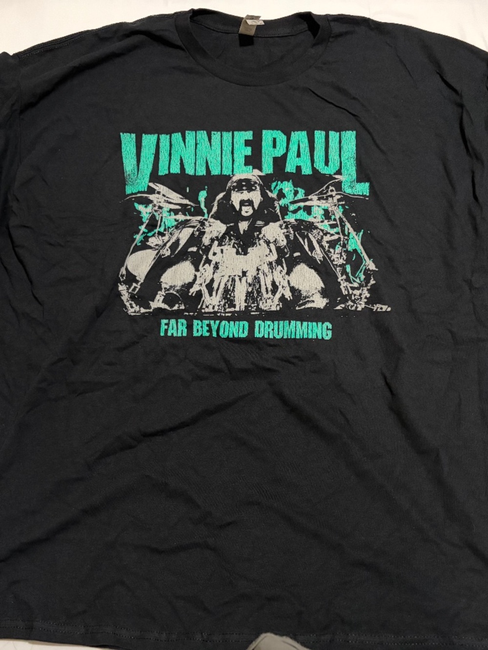 NWOT Pantera Vinnie Paul "Far Beyond Drumming" North American Tour T-Shirt 3XL